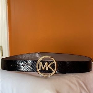 MK Black Snake Skin